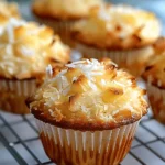Coconut and Pineapple Cottage Cheese Muffins