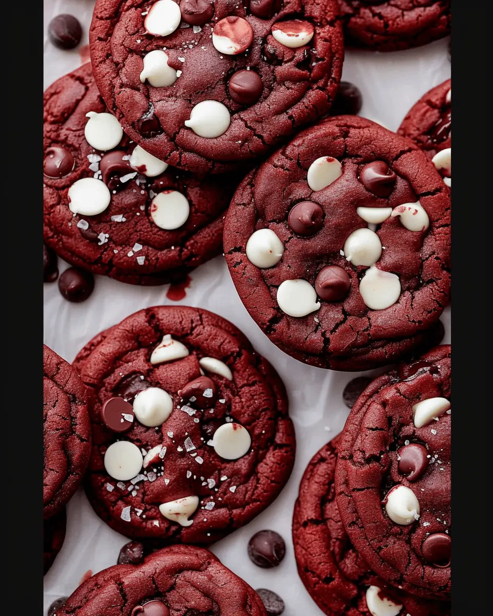 Red Velvet Chocolate Chip Cookies: The Best Indulgent Treats