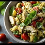 Chicken And Pesto Pasta Salad