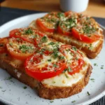 Easy Cheese and Tomato Toast Recipe