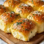 Easy Garlic Butter Dinner Rolls