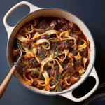 Short rib ragù with pappardelle