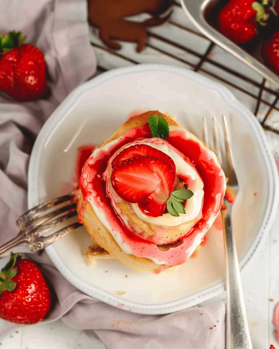 Strawberry Cinnamon Rolls: The Best Homemade Delight for Breakfast