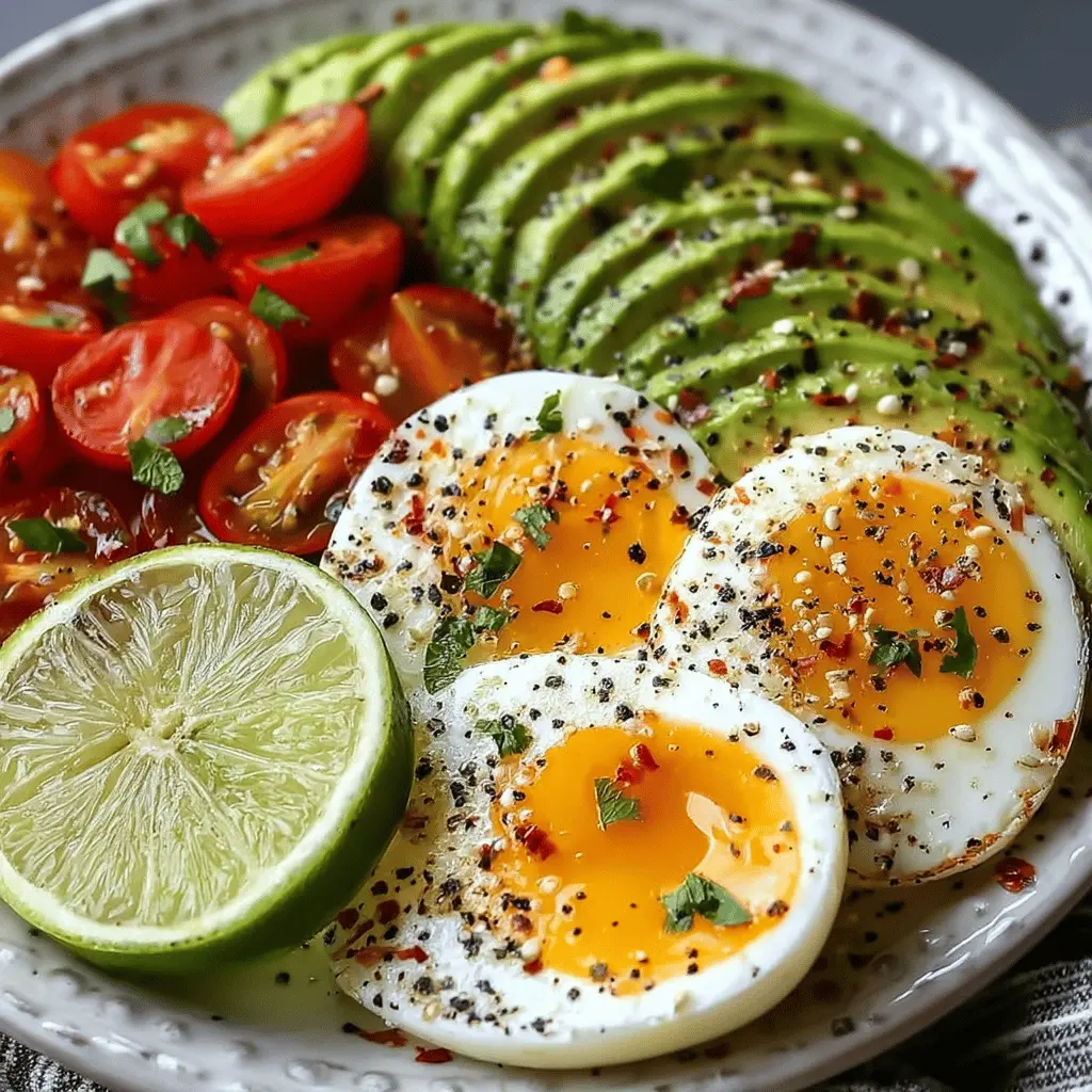 Avocado Egg Power Plate Recipe: Easy and Delicious for Breakfast