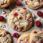 White Chocolate and Raspberry Cookies