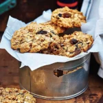 Oatmeal and raisin cookies
