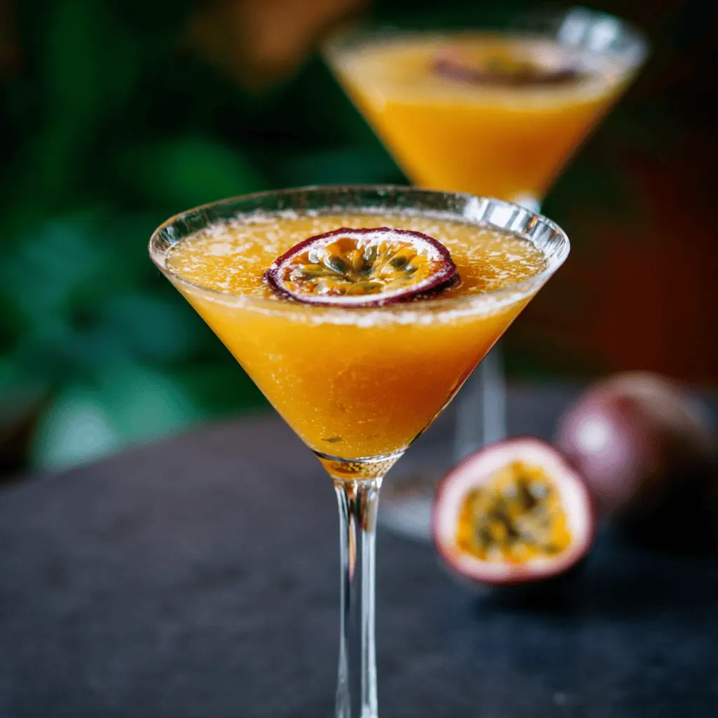 Passion Fruit Martini: A Juicy Twist for Your Taste Buds