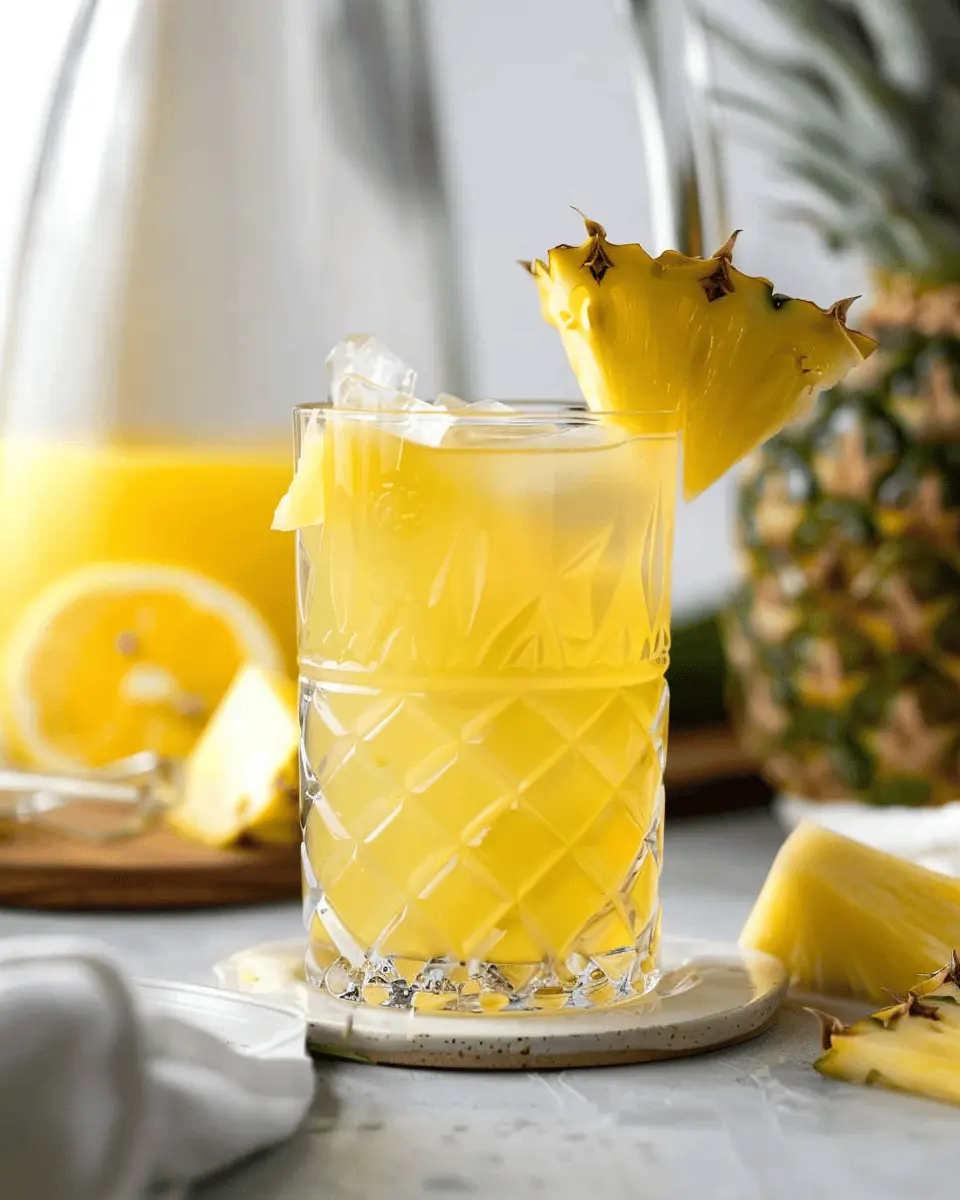 Pineapple Lemonade: The Refreshing Twist You Need This Summer
