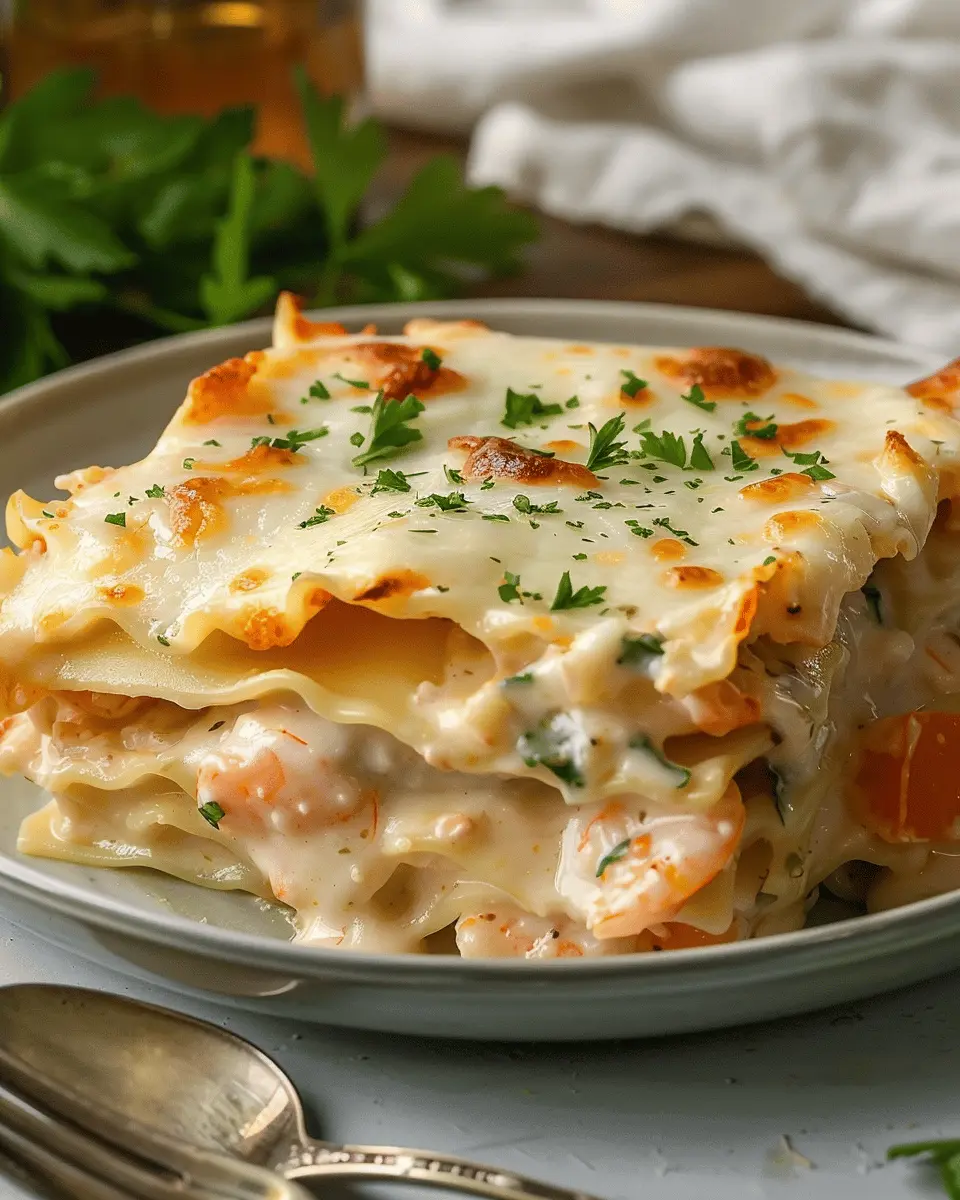 Creamy Seafood Lasagna: Indulgent Comfort for Home Chefs