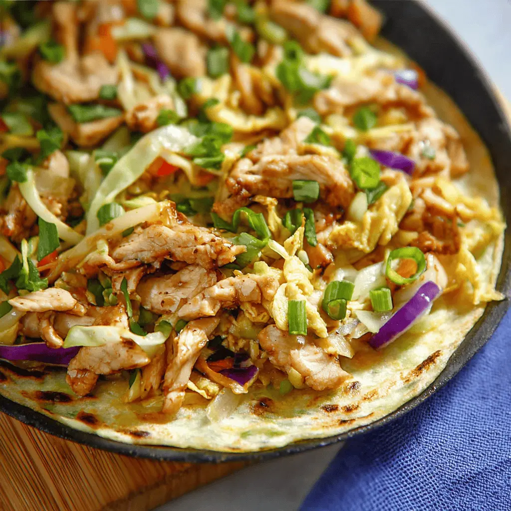Easy Moo Shu Chicken: A Flavorful Twist for Busy Weeknights