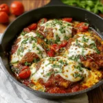 30-Minute Mozzarella Chicken Skillet