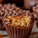 Irresistible Chocolate Peanut Butter Rice Krispie Cups