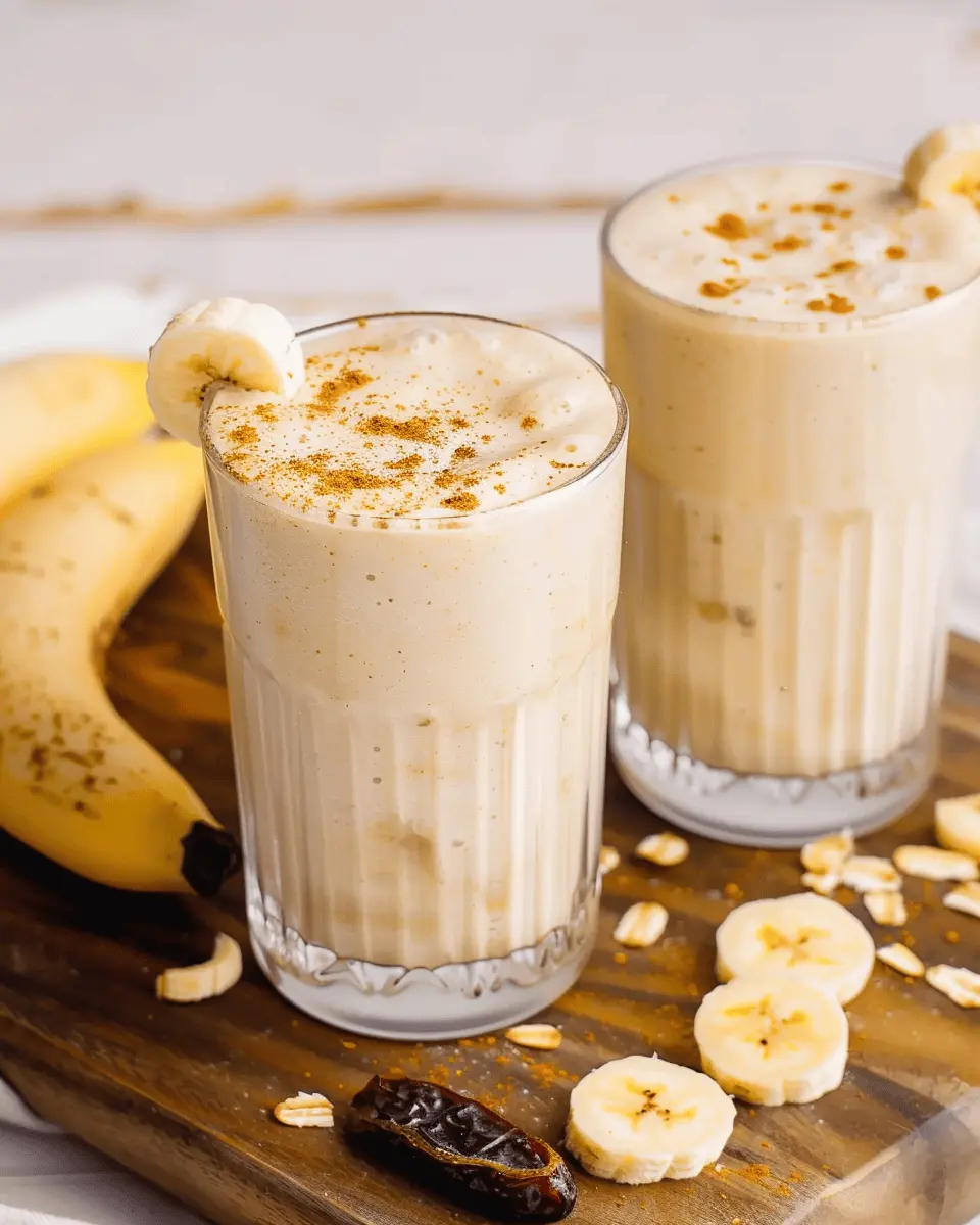 Banana Date Smoothie: The Best High Protein Boost for Everyone