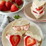 Easy Strawberry Tea Sandwiches
