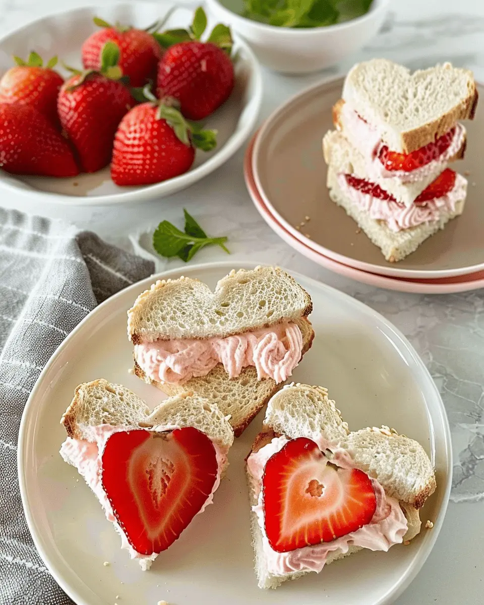 Easy Strawberry Tea Sandwiches: Delightful Treats for Any Occasion