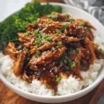 Easy Crockpot Teriyaki Chicken