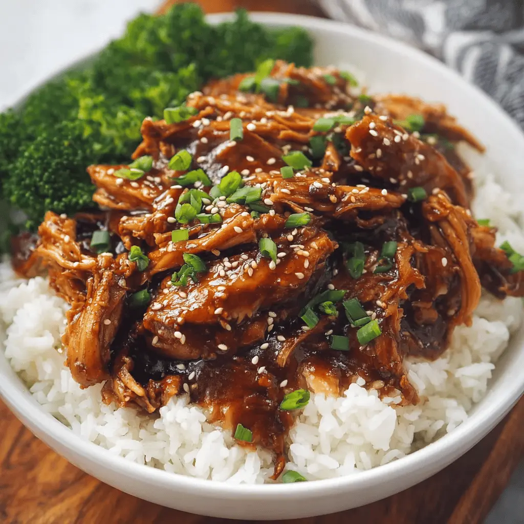 Easy Crockpot Teriyaki Chicken: A Juicy, Family-Friendly Delight