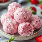 Strawberry Cheesecake Protein Balls – A Guilt-Free, High-Protein Treat