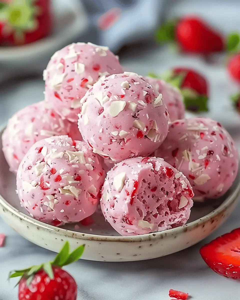 Strawberry Cheesecake Protein Balls: A Guilt-Free Indulgence