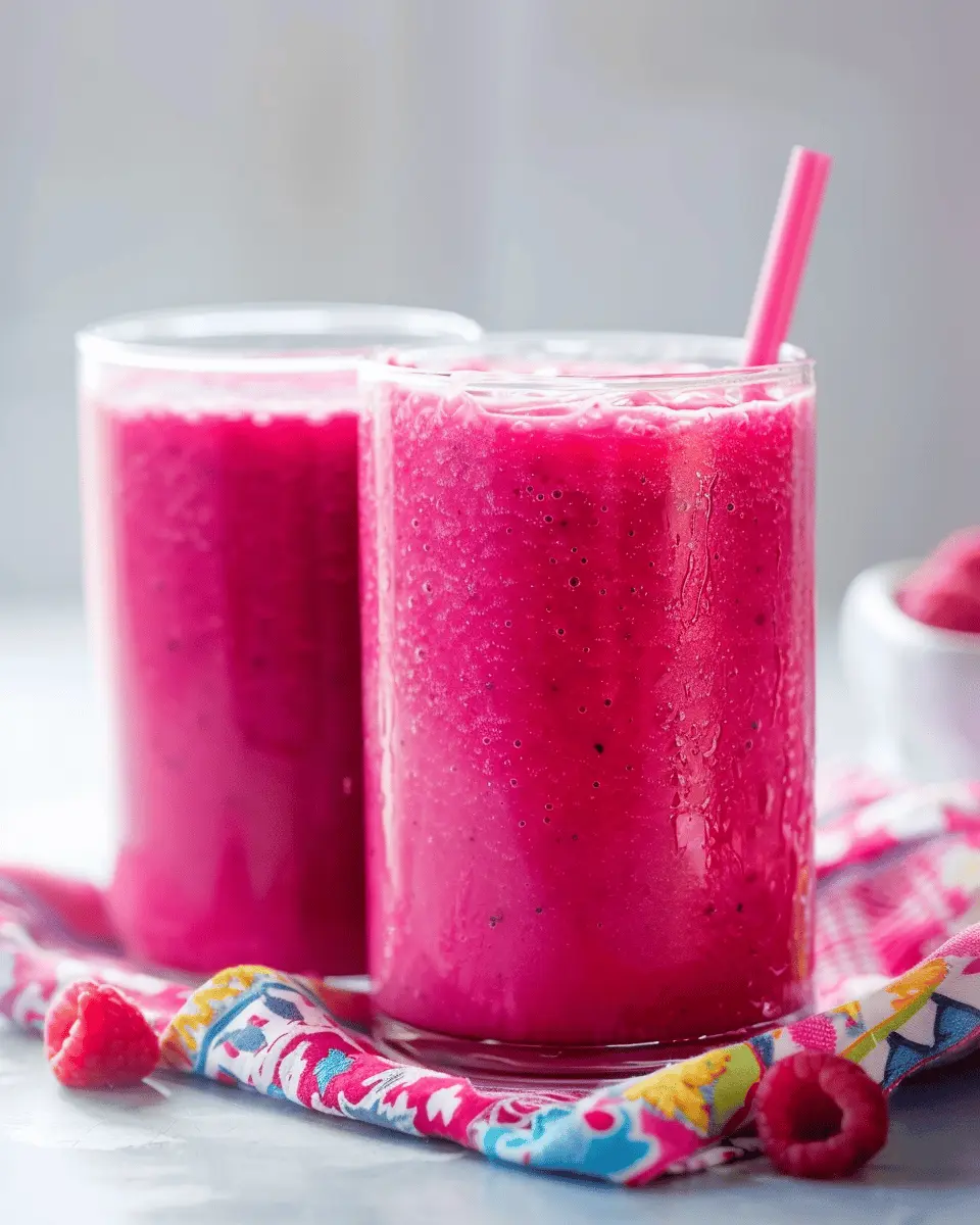 Pink Power Smoothie: The Best Vibrant & Nutrient-Packed Boost