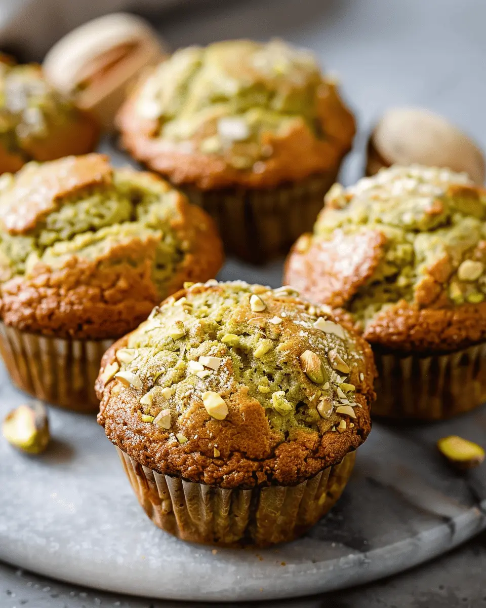 Bakery-Style Pistachio Muffins You’ll Love to Make at Home