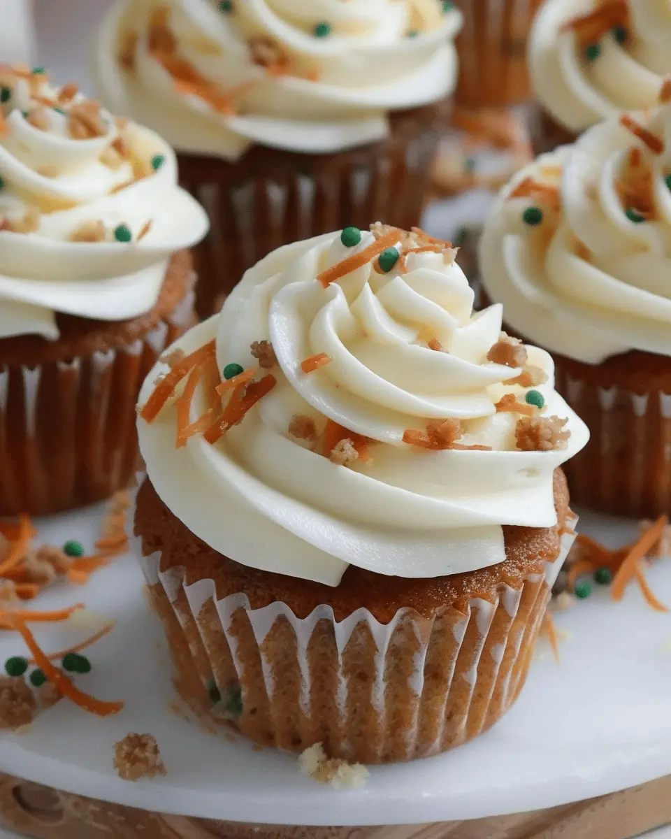 Carrot Cake Cupcakes!
