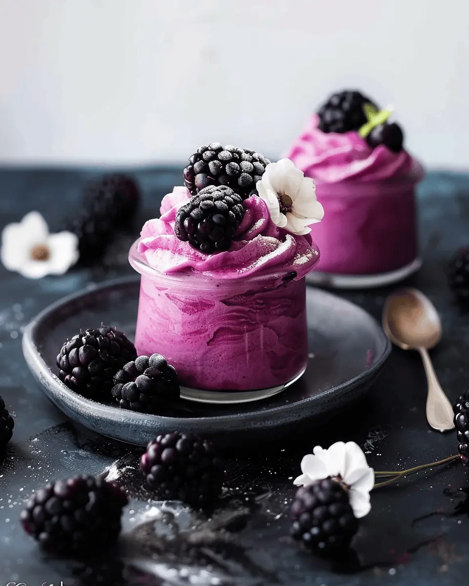 Dairy Free Blackberry Mousse – A Simple and Indulgent Treat