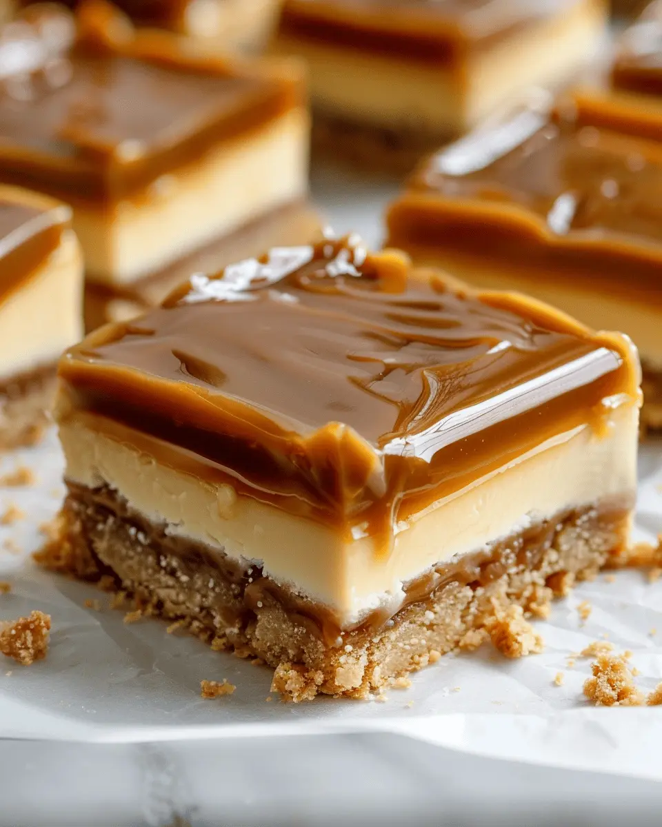 Dulce de Leche Cheesecake Bars: An Indulgent Homemade Delight