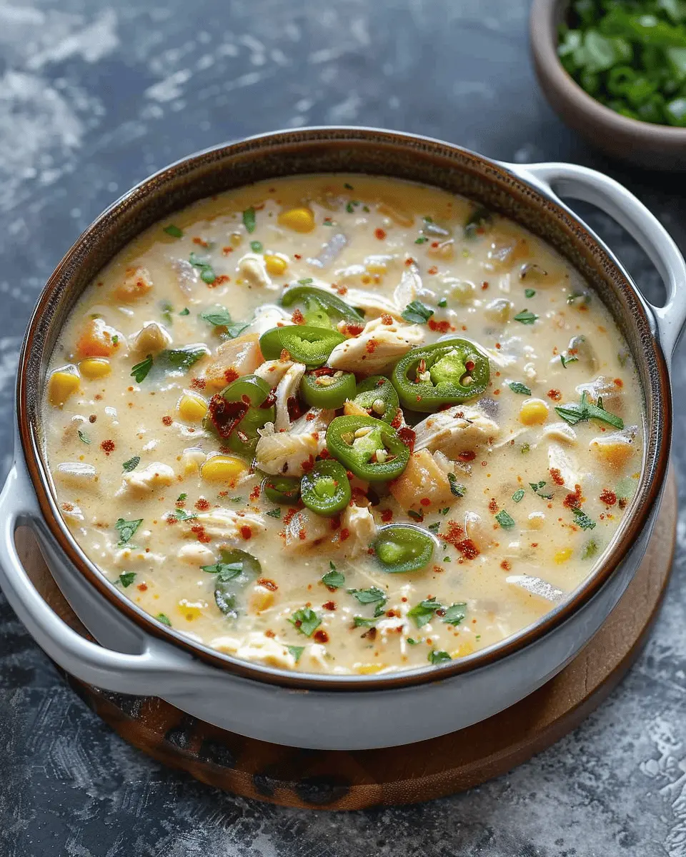Jalapeno Popper Chicken Soup: A Cozy, Turkey Bacon Delight