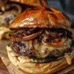 Mushroom Swiss Burgers