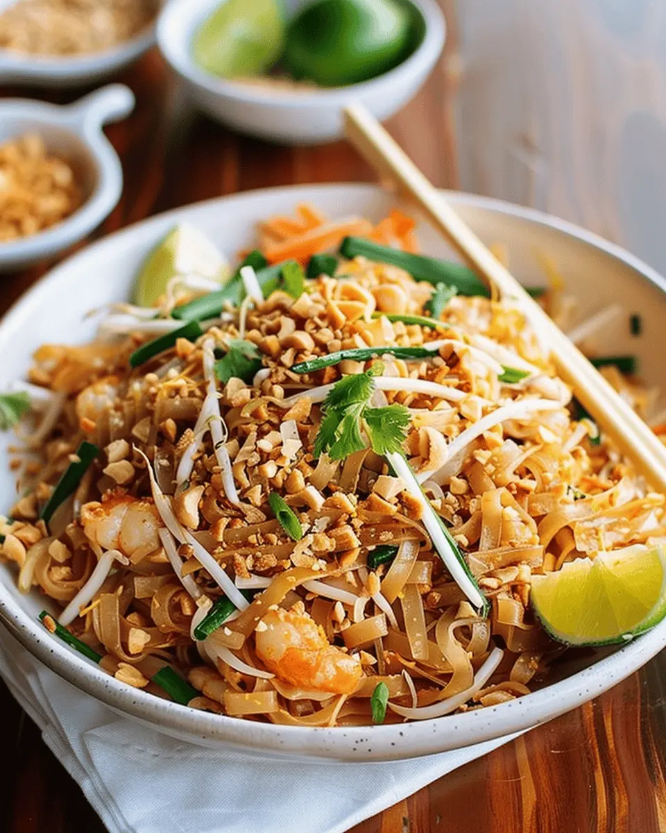 Pad Thai Delight: Easy Turkey Bacon and Chicken Ham Recipe