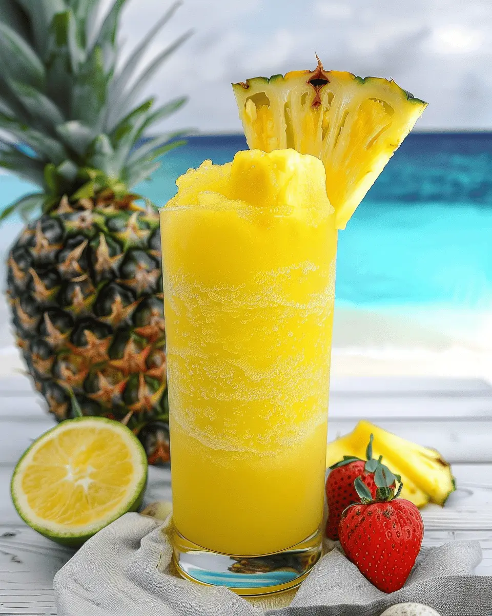 Pineapple Rum Slush: The Ultimate Refreshing Summer Treat