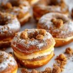 Pumpkin Cheesecake Doughnuts