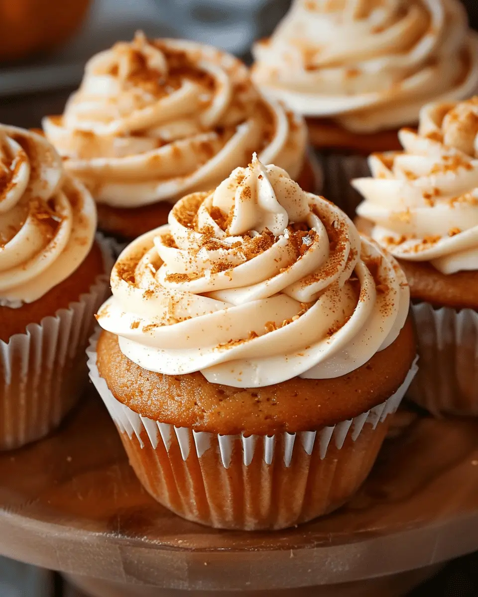 Pumpkin Dream Cupcakes