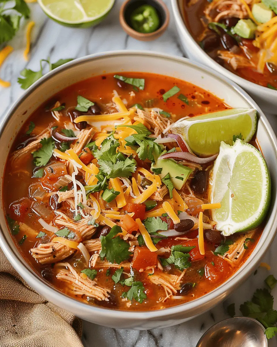 Slow Cooker Chicken Tortilla Soup: Easy, Healthy Comfort Food