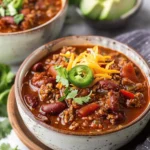 Slow Cooker Keto Chili