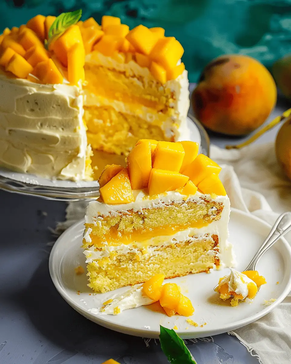 Mango Cake Recipe: The Best Indulgent Treat for Any Occasion