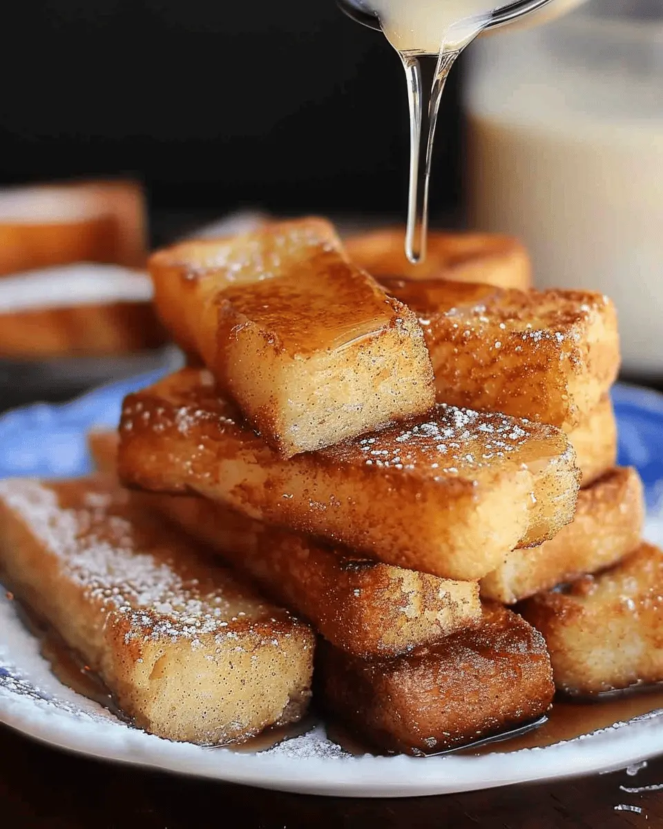 Cinnamon French Toast Sticks