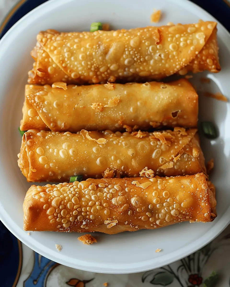 Crispy and Delicious Easy Chinese Egg Rolls Recipe for Home Chefs