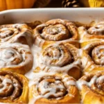 Pumpkin Cinnamon Rolls