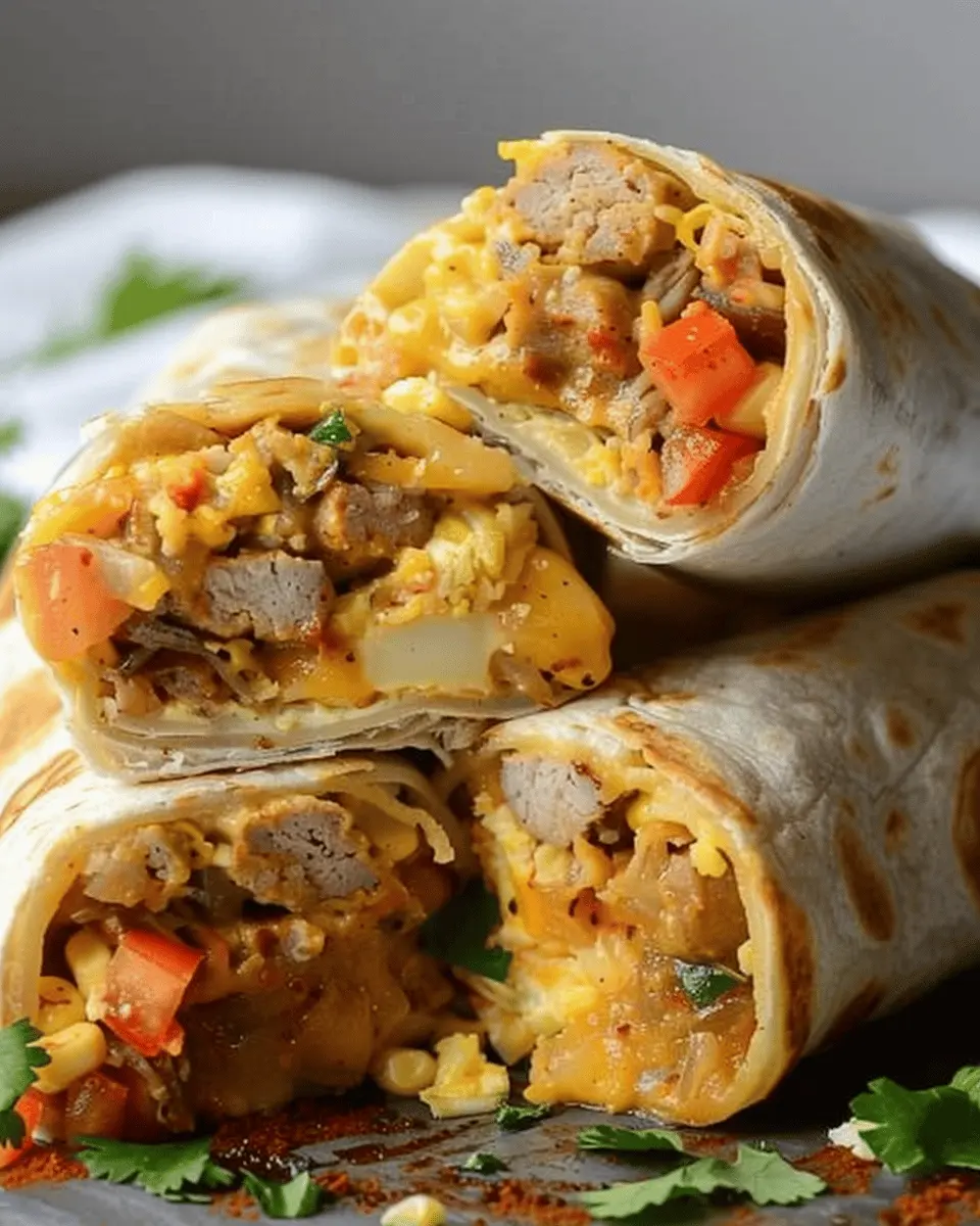 Breakfast Burrito Recipe: Indulgent & Easy Turkey Bacon Twist
