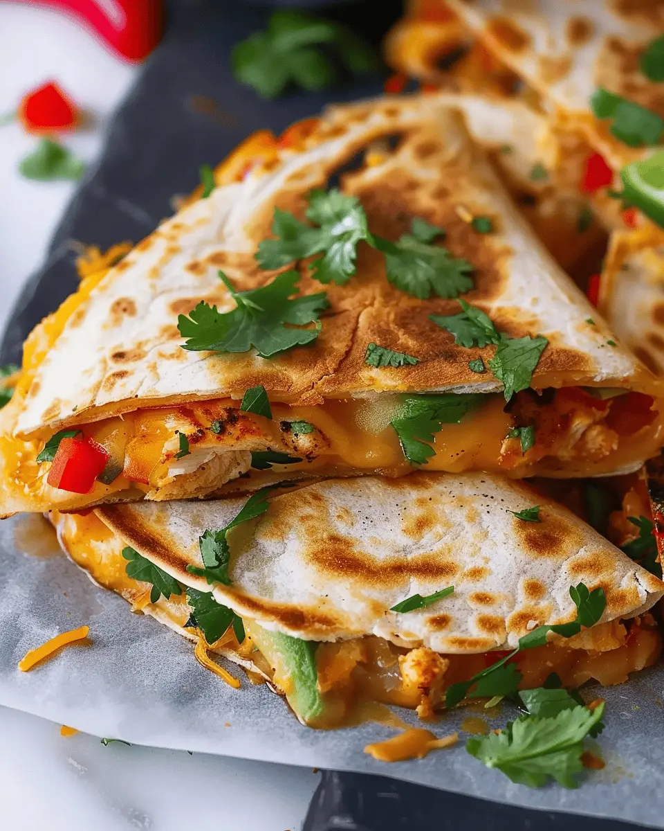 Chicken Quesadilla Delight: Quick and Easy Recipe for Busy Nights