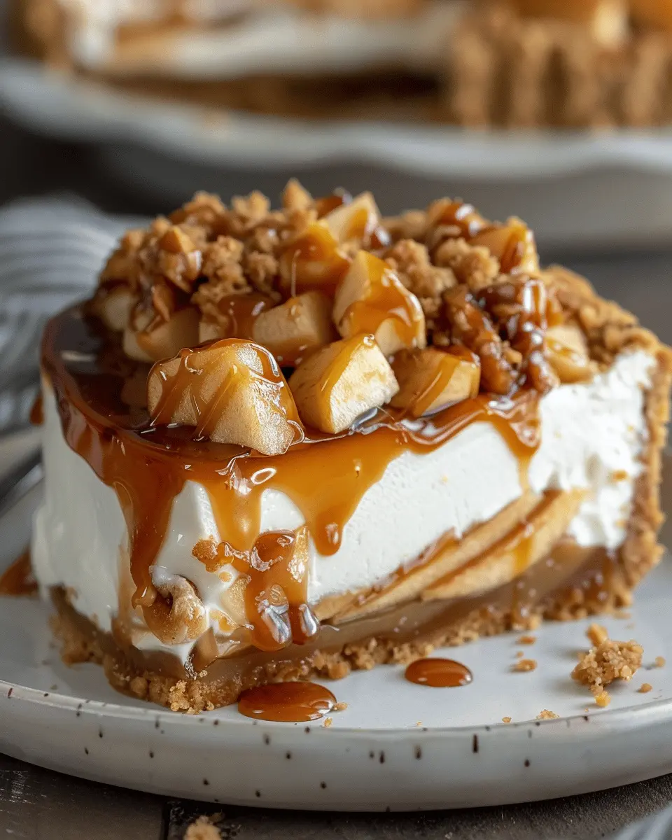 Salted Caramel Apple Pie Cheesecake Recipe: Indulge Your Sweet Tooth