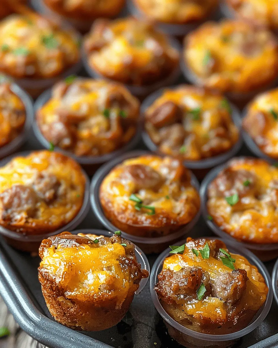 High-Protein Pancake Sausage Mini Muffins: A Delicious Twist