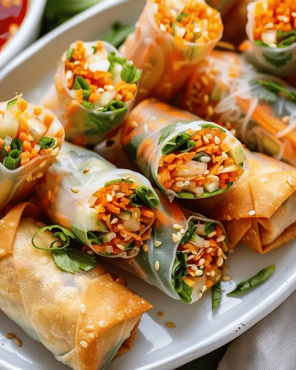Vegetable Spring Rolls: Easy and Delicious Homemade Delight
