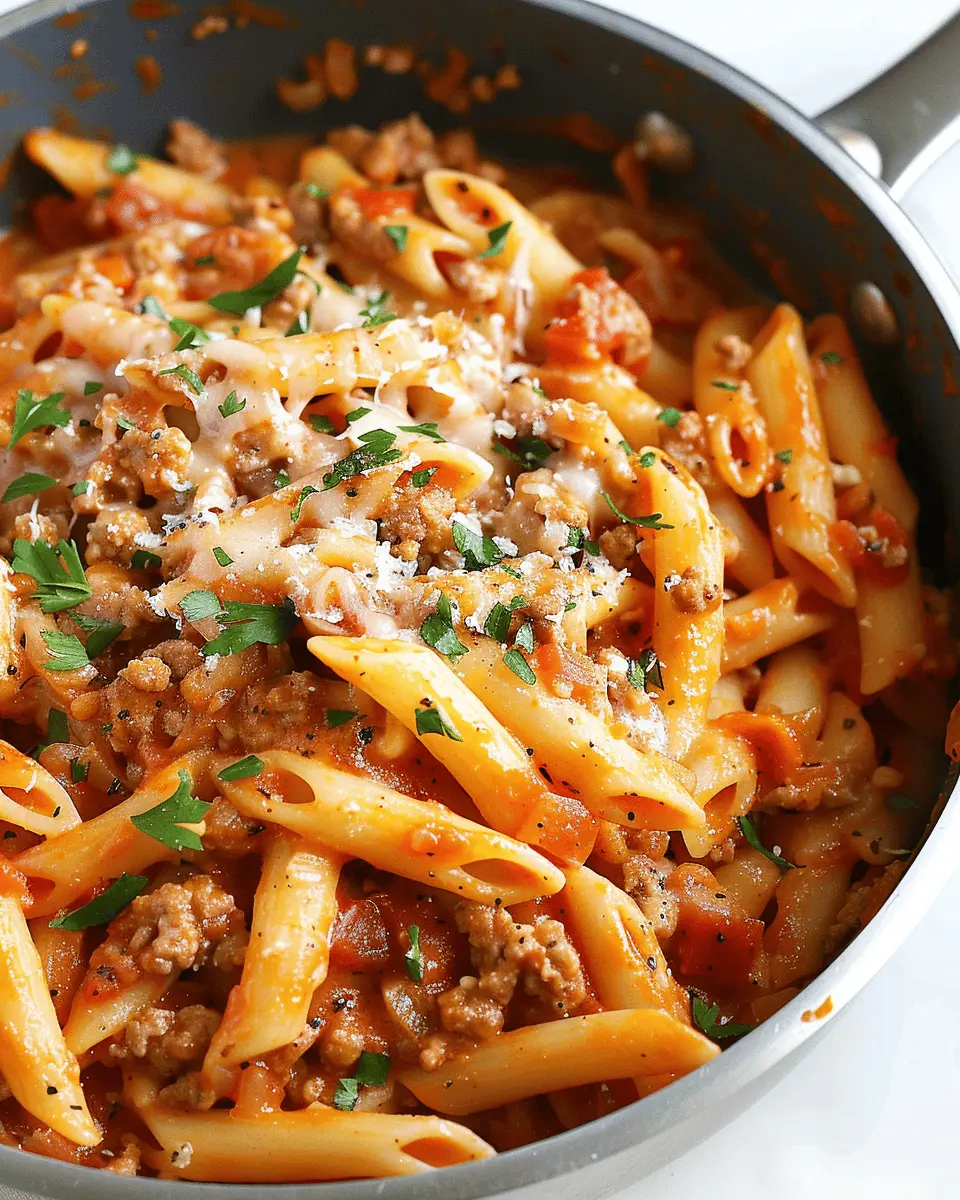 Ground Turkey Pasta Recipe: Easy & Delicious Weeknight Meal
