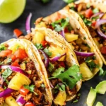 Pineapple Turkey Tacos
