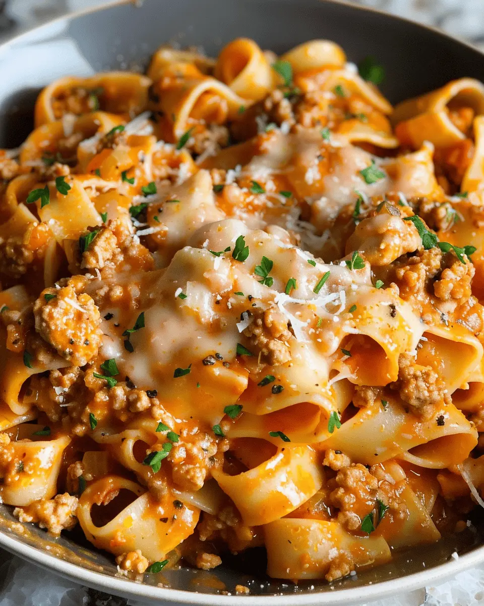 Cheesy Ground Turkey Pasta Recipe: Easy Comfort Food Delight