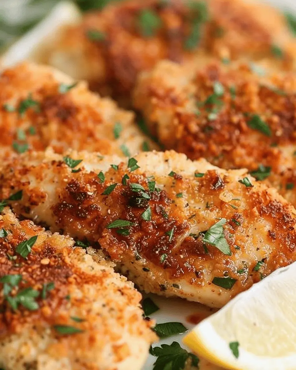 Crispy Garlic Parmesan Baked Chicken: A Simple Family Favorite