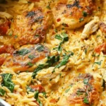 Marry Me Chicken Orzo {One Pot Recipe}